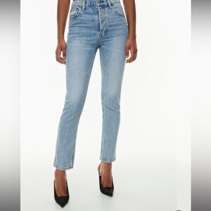 Denim Forum (Aritzia) - Yoko High Rise Slim - Size 26 - Length 28